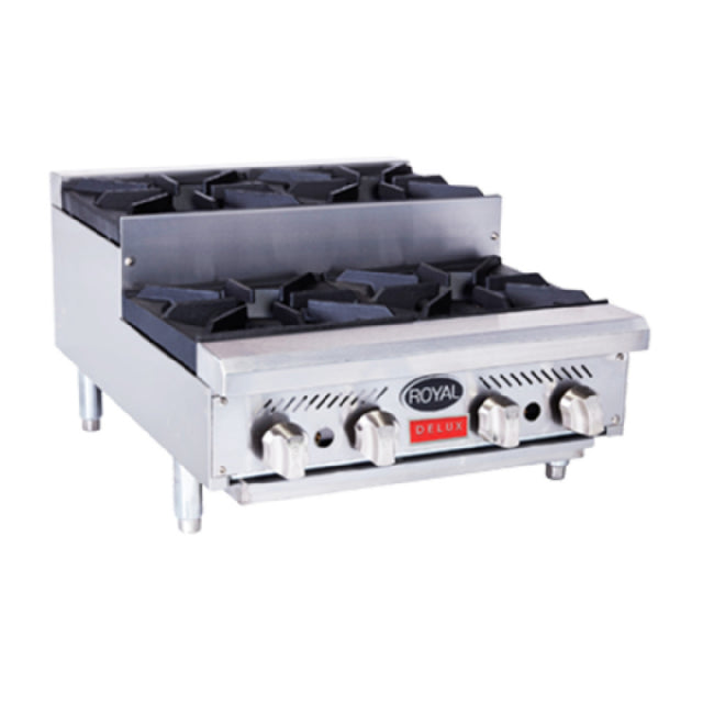 Royal Range Of California RDHP-12-2SU_NAT Delux Series Step-up Hotplate Gas