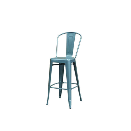 Hubert 18749 - CenPro Outdoor Barstool, 400 Lbs. Weight Capacity, 16-1/2"D X 46"H