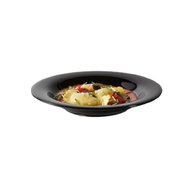 GET Enterprises B-139-BK Black Elegance™ Bowl 13 Oz. (16-1/4 Oz. Rim Full) 9-1/4" Dia. X 1-1/4"H