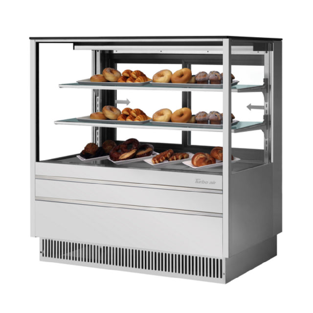 Turbo Air TCGB-48UF-DR-S Bakery Dry Case 15.6 Cu. Ft. Capacity 48-1/2"W X 33-1/8"D X 50-1/8"H