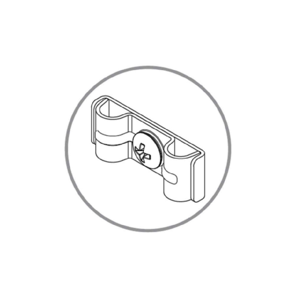 Server Products 88716 WIREWISE™ LINK ASSEMBLY Clips (2) WireWise Organizers Together