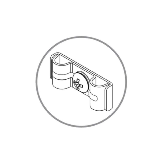 Server Products 88716 WIREWISE™ LINK ASSEMBLY Clips (2) WireWise Organizers Together