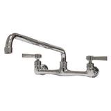 Advance Tabco K-11 Faucet 8" OC Splash Mounted With 14" Swing Spout