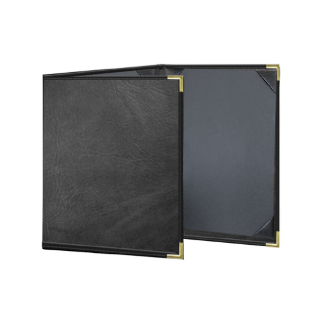 Risch SEVDX-3V 8.5X11 Seville Deluxe Hardback Antibacterial/antimicrobial Faux-leather Menu Cover (specify Color)