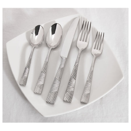 1880 Hospitality T389FDEF Oneida® Salad Fork 7-1/2" Textured Handle