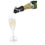 Spill-Stop 13-746 VacuVin® Champagne Saver Stopper Non-drip Serving With Patented "pull Down Bottle Grip"