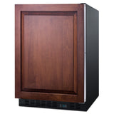 Summit SCR610BLSDIF Undercounter Refrigerator One-section 5.0 Cu. Ft. Capacity