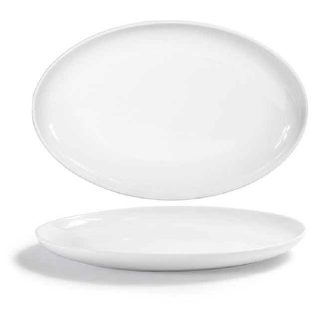 FOH DOS035WHP21 Harmony™ Plate 13” X 8-1/2” X 1-1/4” Oval
