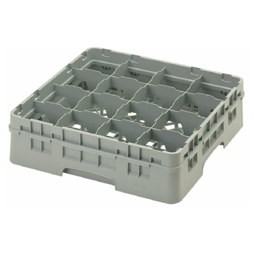 Cambro 16S418151 Camrack® Glass Rack With Soft Gray Extender Full Size