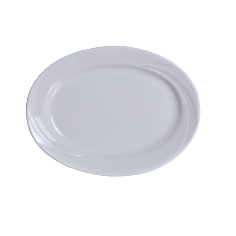 Yanco MM-12 Miami Platter 10-1/4"L X 7-3/4" Oval