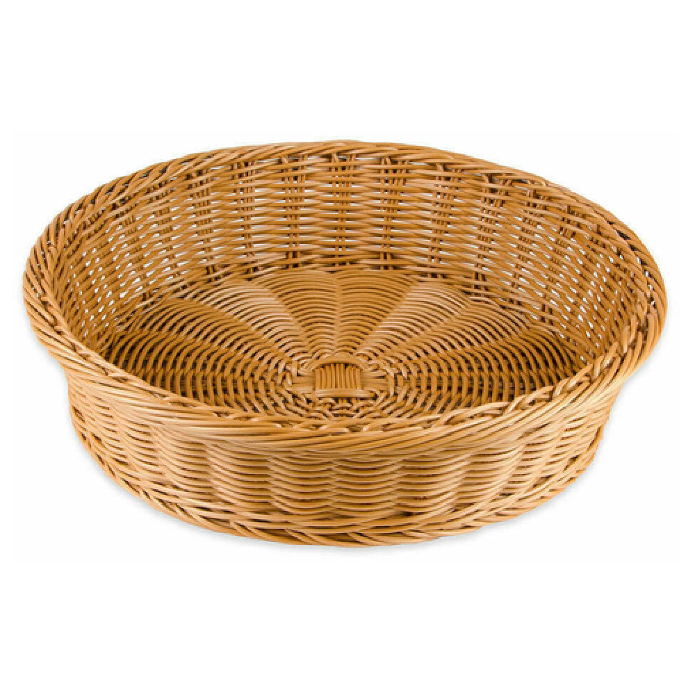 GET Enterprises WB-1551-HY Clipper Mill Designer Polyweave Baskets™ 15-1/2" Dia. X 4-1/4"H