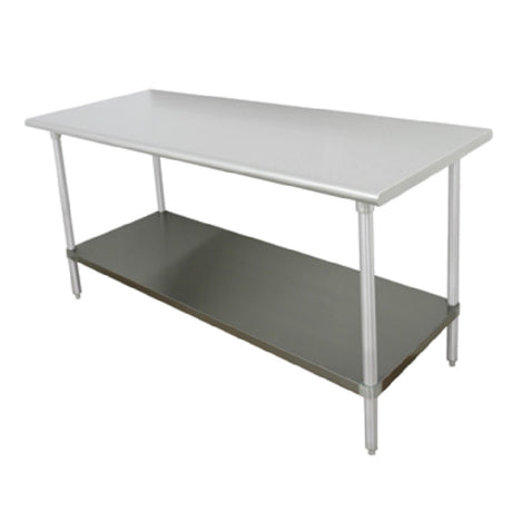 Advance Tabco TA-94A 14 Gauge 304 Stainless Steel Undershelf Upgrade (per Linear Foot) (also Requires TA-23 Welded Set Up For Tables Normally Supplied ‘knocked Down’)