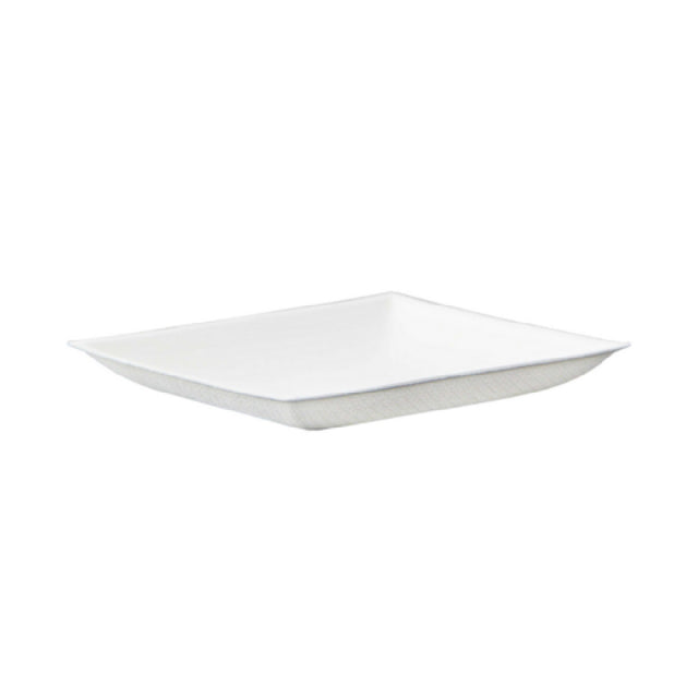 PacknWood 210BCHIC99F - Bio N Chic Mini Sugarcane Plate (No Added PFAs), 3.5"L X 3.5"W