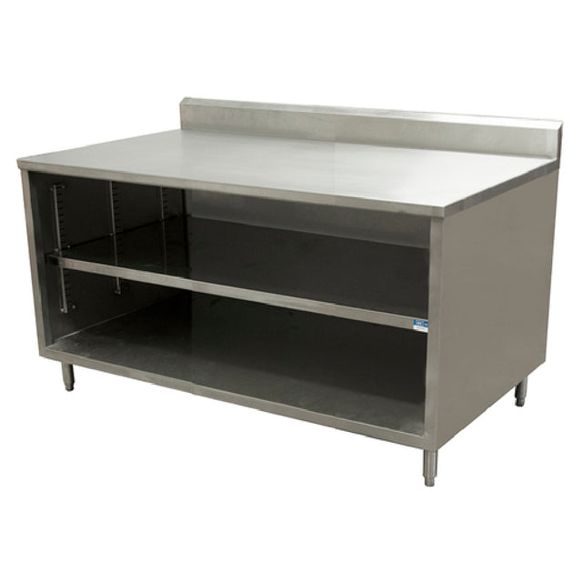 BK Resources CSTR5-3648 Chef Table Cabinet Base With Open Front 48"W X 36"D X 39-3/4"H Overall Size