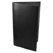 Menu Solutions FLEXLEATH-CP Check Presenter Holds 5" X 9" Double Panel With (2) Angled Interior Pockets