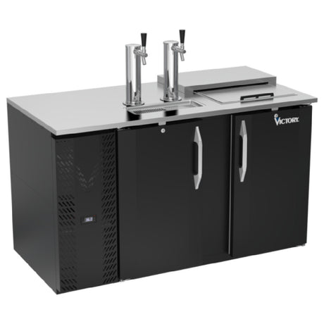Victory VDD58HC-C-B - Direct Draw Dispenser, Club Top, 58"W X 30-1/8"D X 49-5/16"H