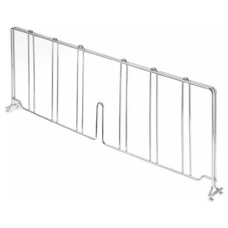 Klinger's Trading SDIVIDER18-CHROME Shelf Divider For Wire Shelves 18"W X 9-1/2"H