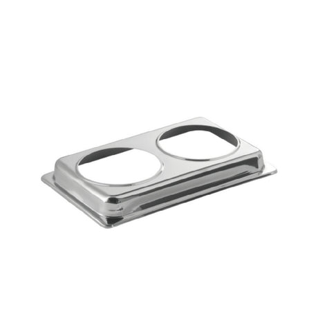 FOH BCH054MSS18 Smart Buffet Ware® Soup Station Collar 21" X 13.25" Stainless