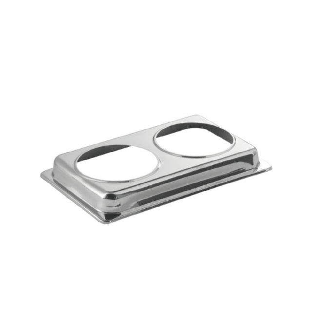 FOH BCH054MSS18 Smart Buffet Ware® Soup Station Collar 21" X 13.25" Stainless