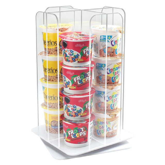 Cal Mil 1539-12 Cup/Cereal Cup Dispenser 10"W X 10"D X 16-3/4"H Revolving