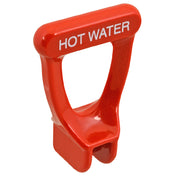 Franklin Machine Products 517-1013 Beverage Dispenser Faucet Handle Hot Water Red