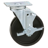Component Hardware Group CMP1-5BBB Kason 5 In Plate Caster W/ Brake Swivel