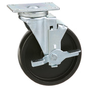 Component Hardware Group CMP1-5BBB Kason 5 In Plate Caster W/ Brake Swivel
