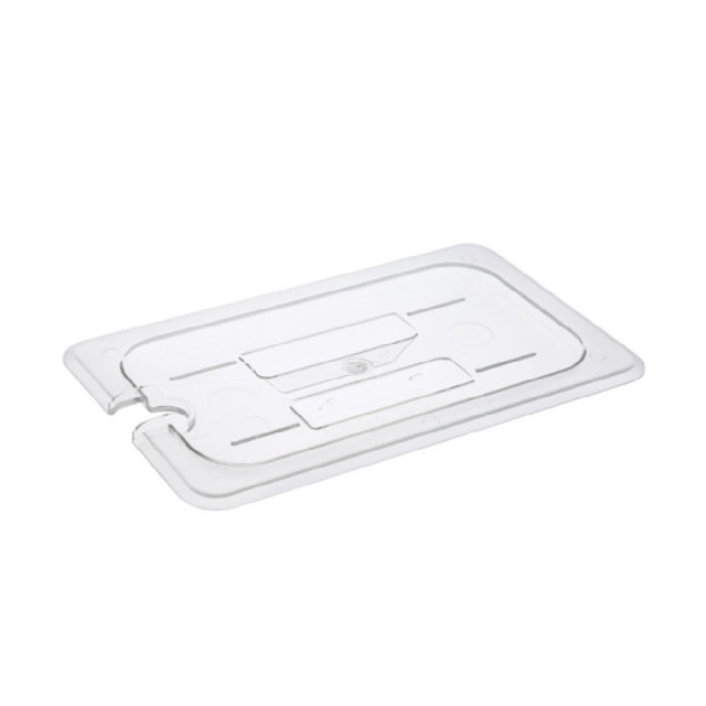 CAC China PCSL-QC Food Pan Cover 1/4-size Notched