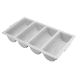 Franklin Machine Products 280-1308 Cutlery Tray 4 Compartment 21-3/4" X 11-3/4" X 3-3/4" H