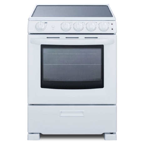 Summit REX2421WRT Electric Range 24"W 2.9 Cu.ft. Oven Capacity