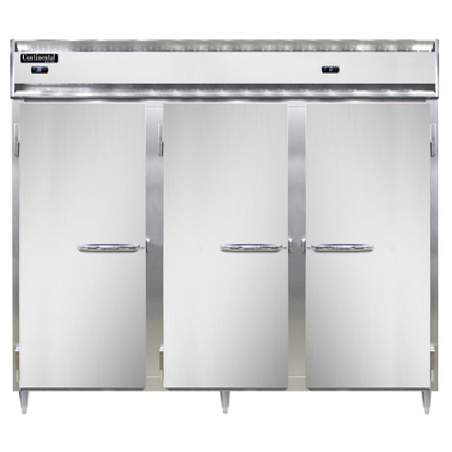 Continental Refrigerator D3RFFENSSPT Designer Line Refrigerator/Freezer Pass-thru