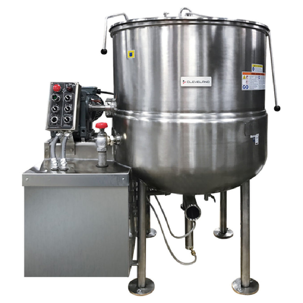 Cleveland HAMKDL80CC - HA-Series (HAMKDL) 80 Gallon (303 Liter) Direct Steam Mixer Kettles