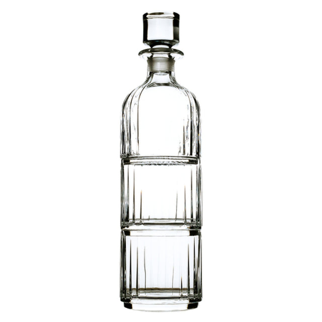 Hospitality Brands HGR25535-006 Legend Glassware Legend Stack Whisky Decanter & Tumblers Set