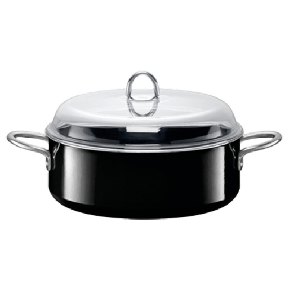 Bauscher Hepp 21.3020.9553 - High Stew Pot, 6.34 Qt. (202.88 Oz.), 11" Dia. X 4-1/8"H