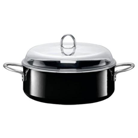 Bauscher Hepp 21.3020.9553 - High Stew Pot, 6.34 Qt. (202.88 Oz.), 11" Dia. X 4-1/8"H