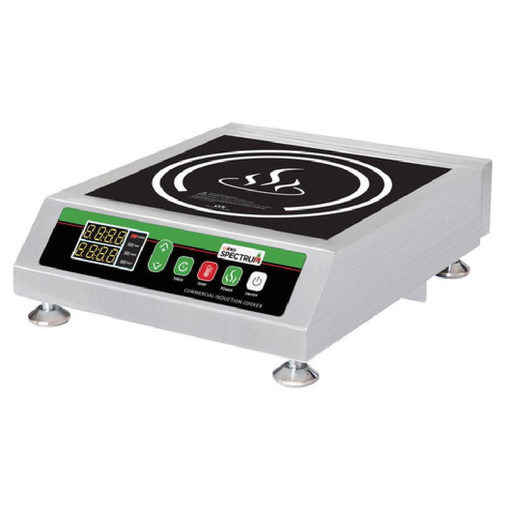 Winco EICS-34 Commercial Induction Cooker Electric 11-13/16”L X 11-13/16”W Ceramic Glass Surface