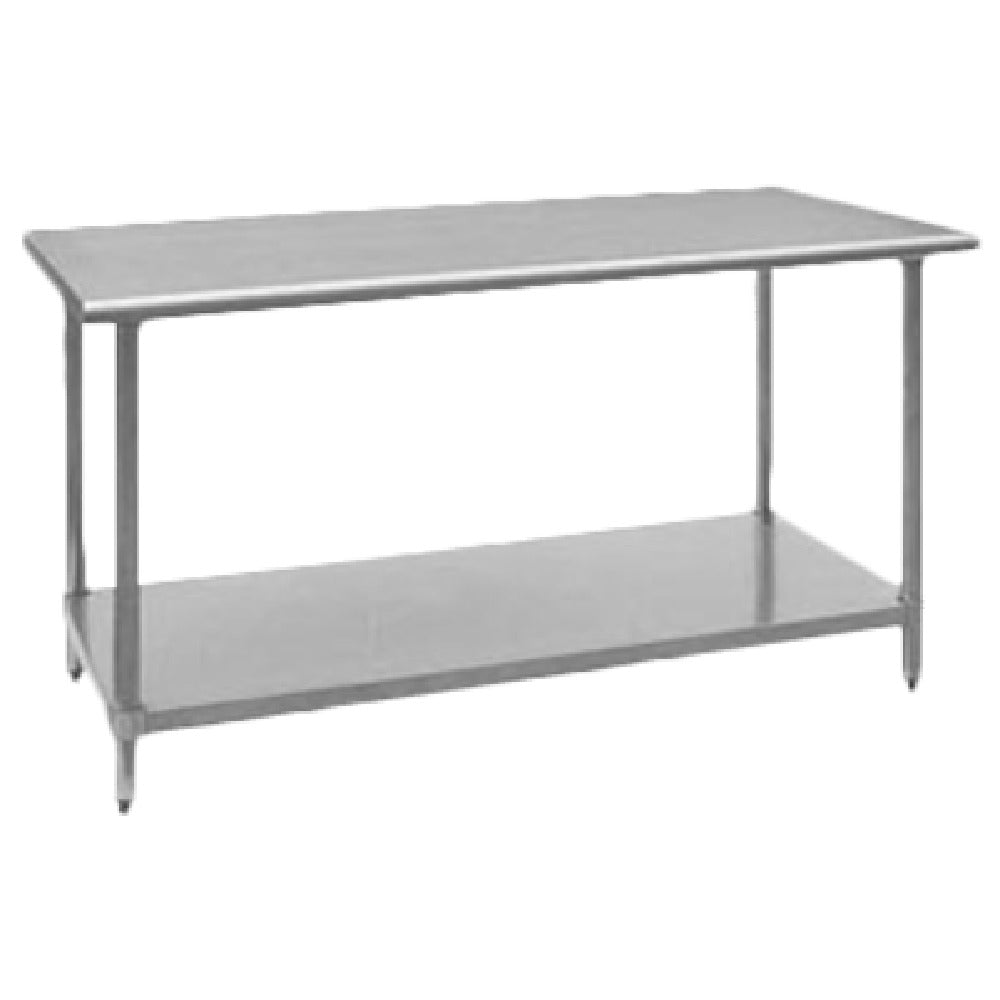 Royal Industries ROY WT 2424 Work Table 24"W X 24"D Bullnose Edge Front And Back