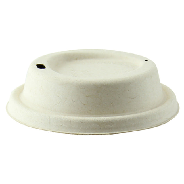 PacknWood 210LPU90D - Lid, 3.54" Dia., Sugarcane