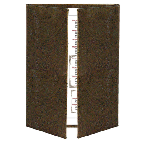 Menu Solutions PA55D Menu Cover Holds 4-1/4" 8-1/2"