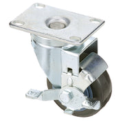 Kason 6C523001PPPGTLB Kason 3 In Plate Caster Swivel W/ Brake