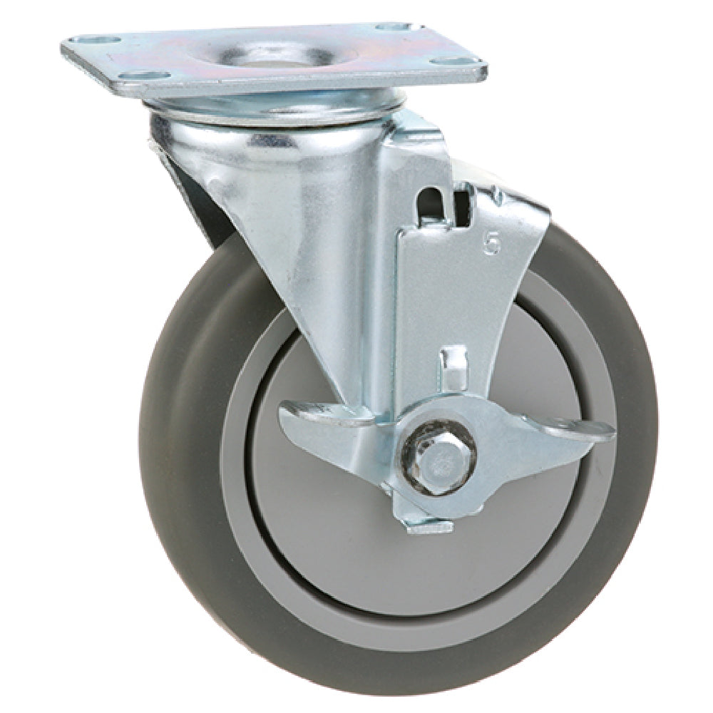 Private Label MVR135585 Caster Plate W/br 5in Measure Hole Center