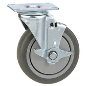 Private Label MVR135585 Caster Plate W/br 5in Measure Hole Center