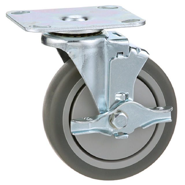 Private Label MVR35595 Caster Plate W/brake Lrg Measure Hole Center