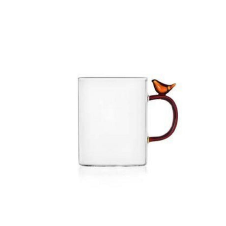 Rosenthal Sambonet Paderno IC352.326 Mug Amber Bird 15.2 Oz.