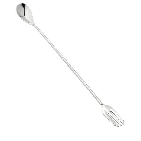 American Metalcraft BS13P Bar Spoon/Fork 13"L Trident Fork