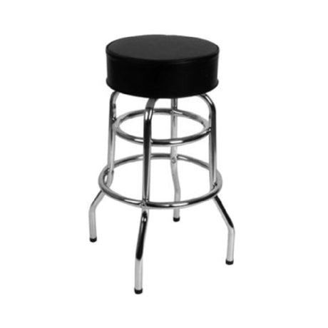 Klinger's Trading CSRC24-CHROME FRAME Swivel Bar Stool Base 2-ring Chrome Frame
