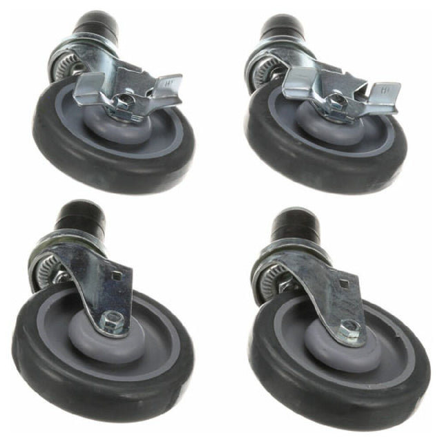 Private Label MVR264708 Caster Kit 5inx1 5/8iin Stm
