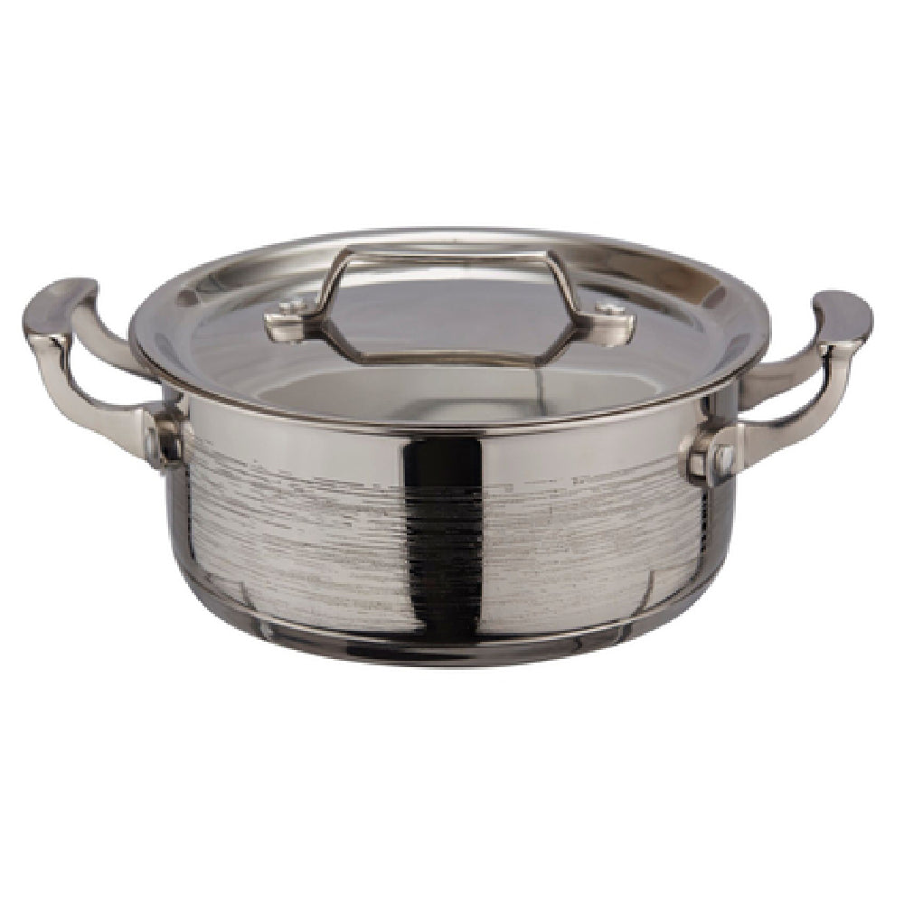 Bon Chef 60000RAIN - Cucina Casserole Dish, 3 Qt., 8-5/8" Dia. X 3-1/4"H