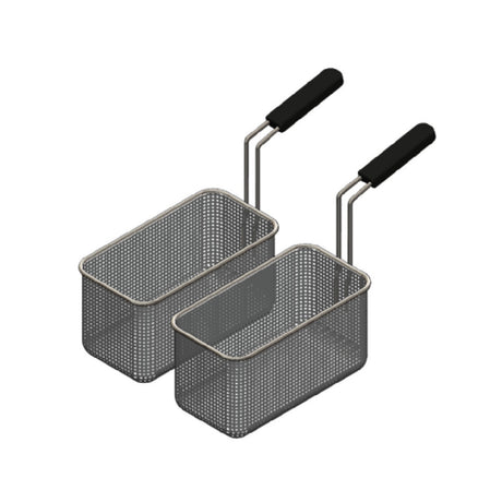 Arcobaleno Pasta Equipment APCB7SET2 Pasta Cooker Basket Set Set Of (2) Size #7 Pasta Baskets