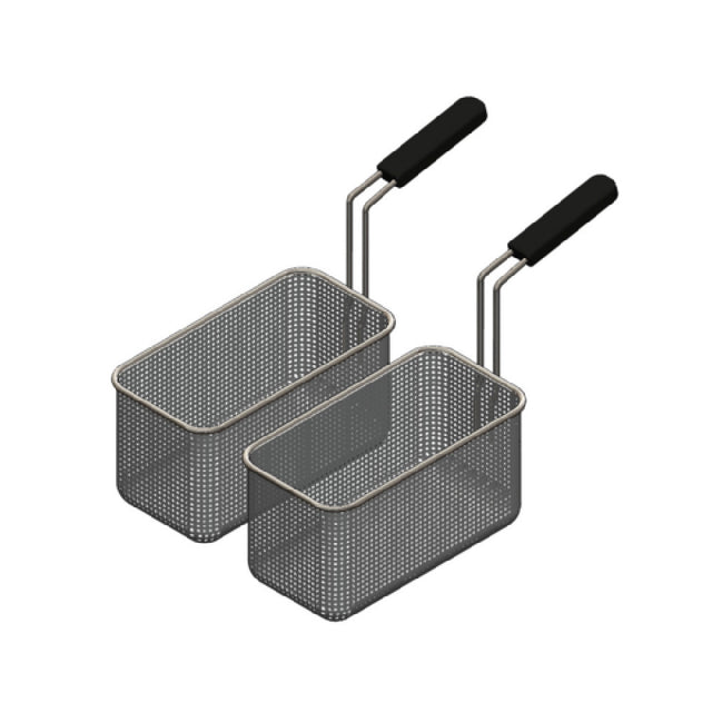 Arcobaleno Pasta Equipment APCB7SET2 Pasta Cooker Basket Set Set Of (2) Size #7 Pasta Baskets